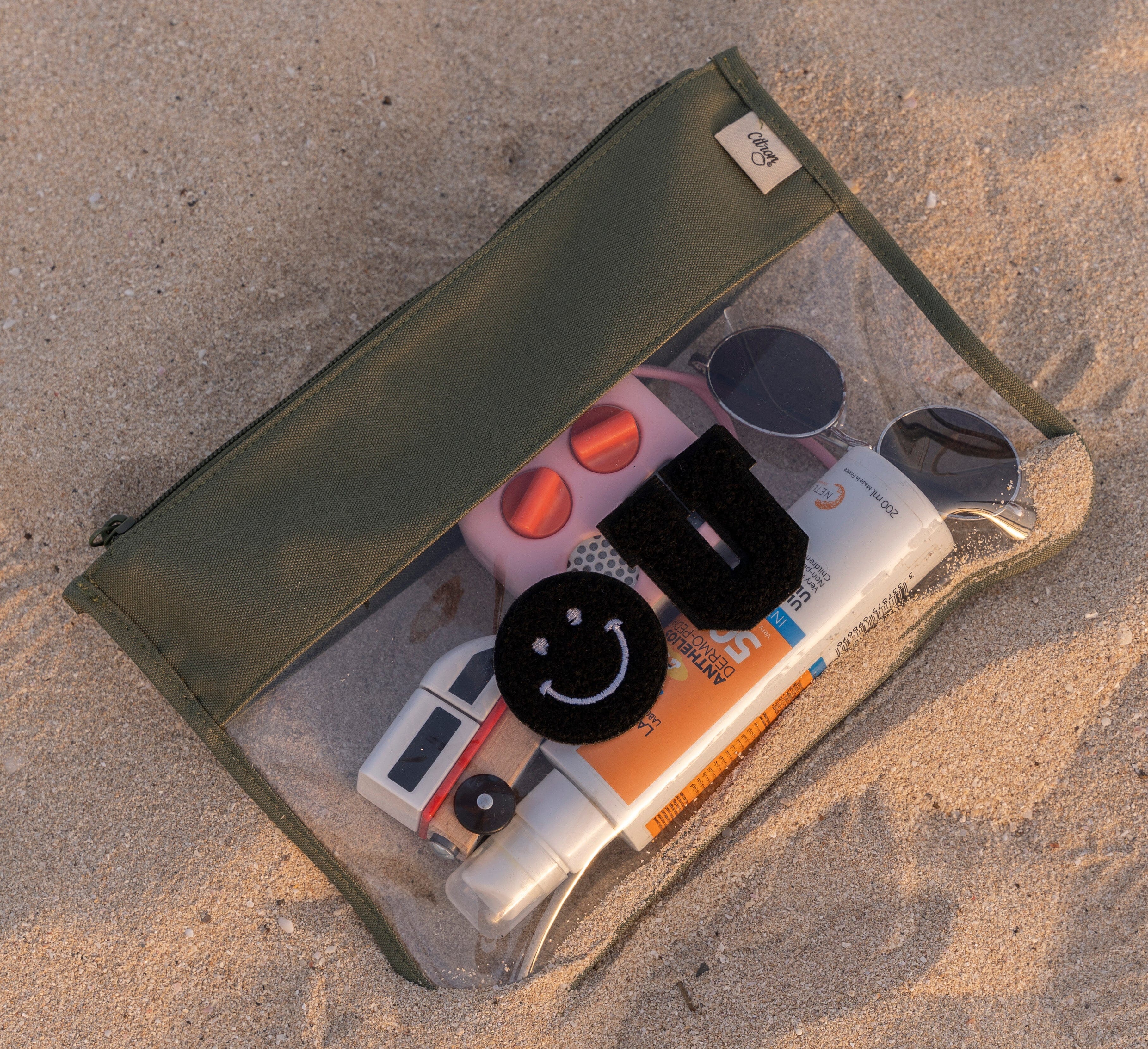 حقيبة سحاب شفافة - كبيرة - Image 11