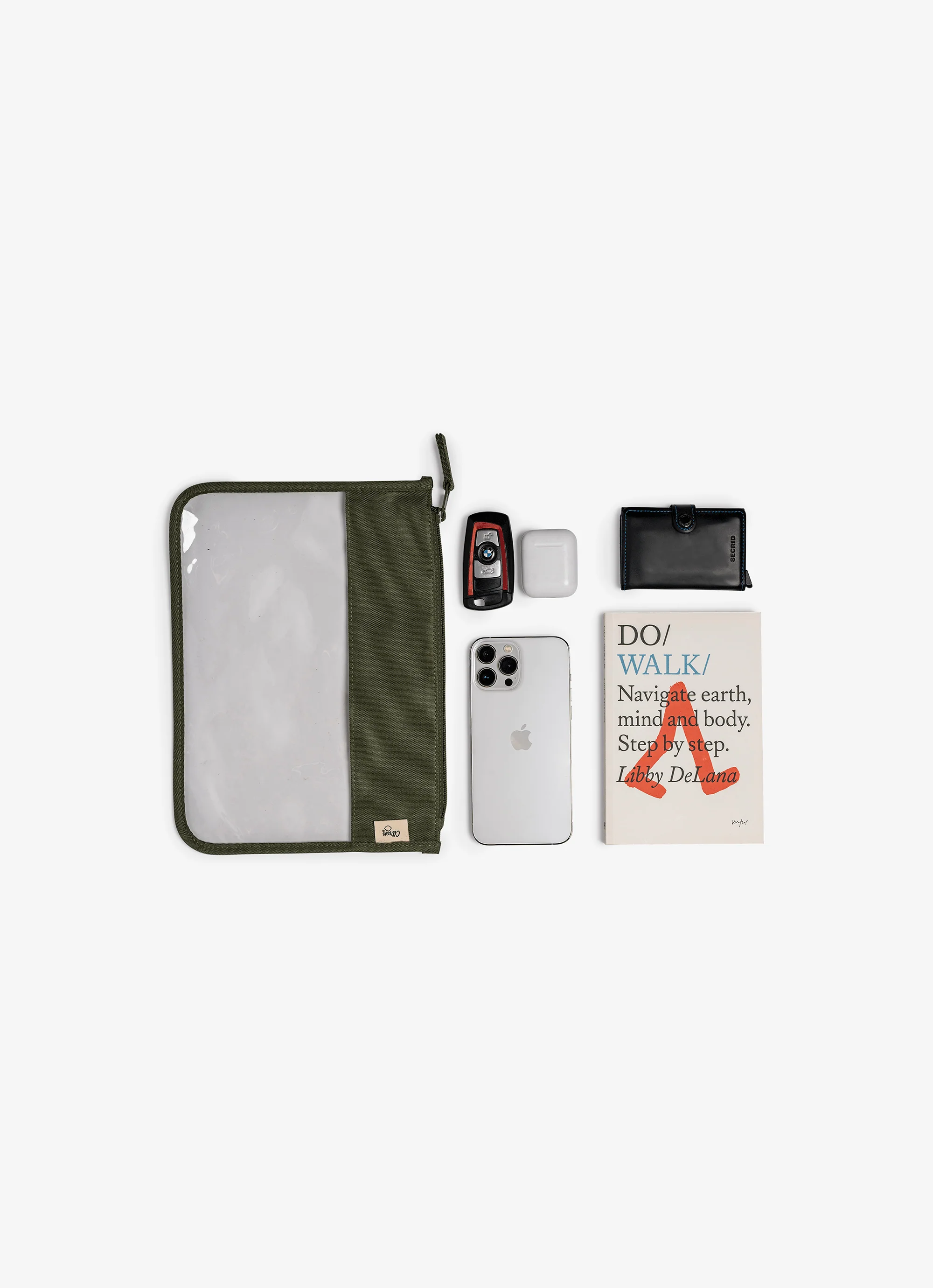 حقيبة سحاب شفافة - كبيرة - Image 8