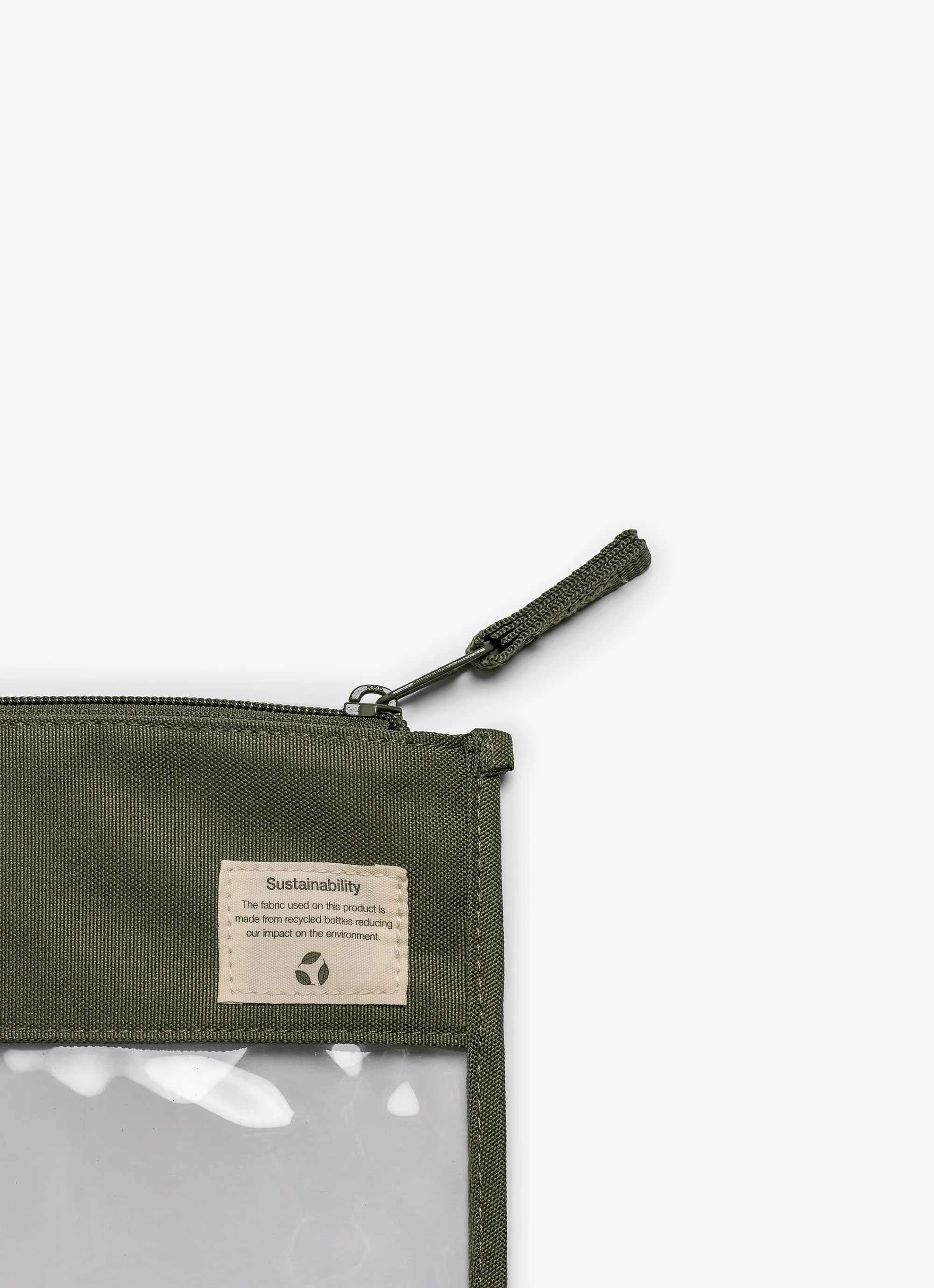 حقيبة سحاب شفافة - كبيرة - Image 9