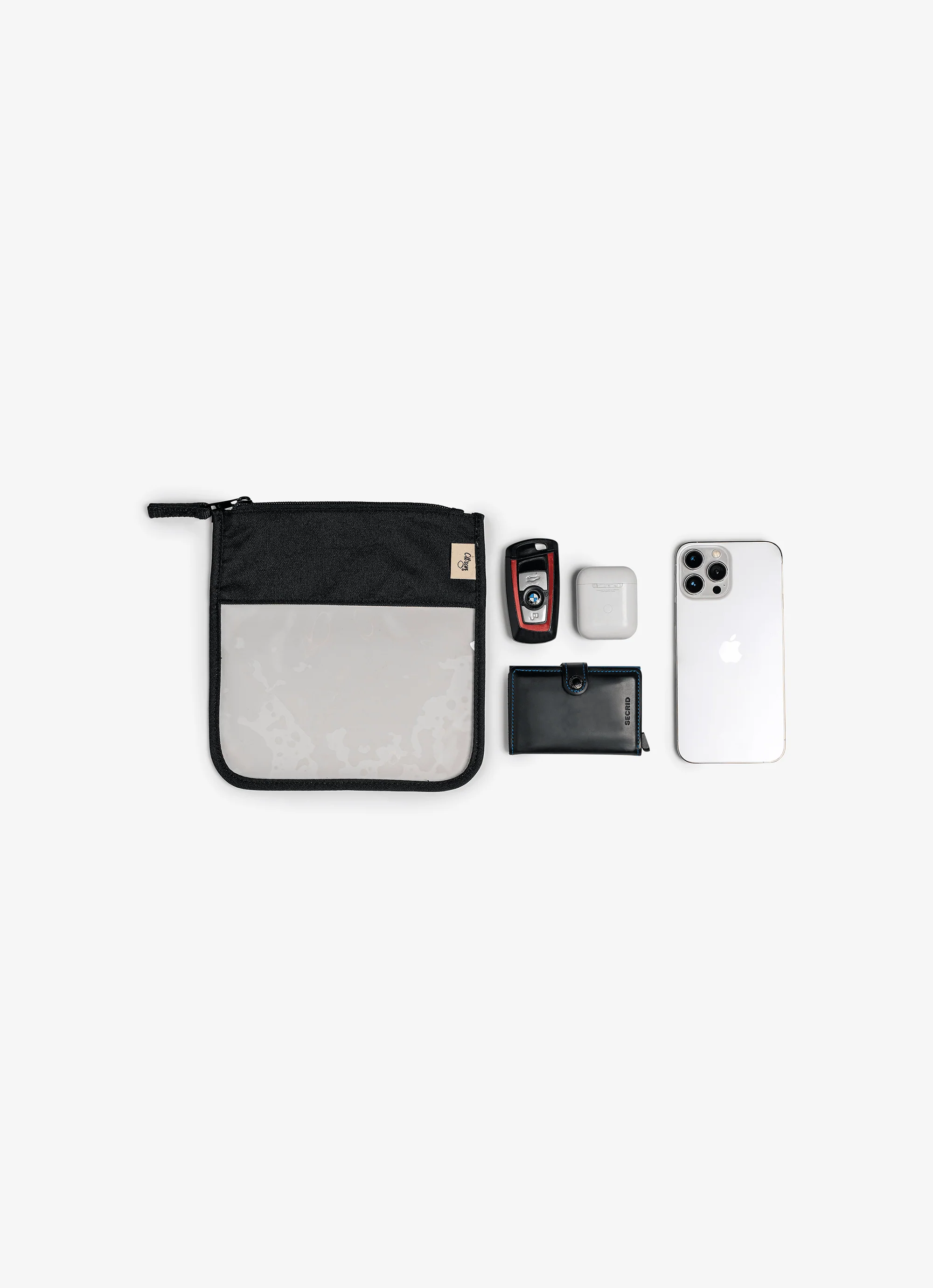 حقيبة سحاب شفافة - صغيرة - Image 11