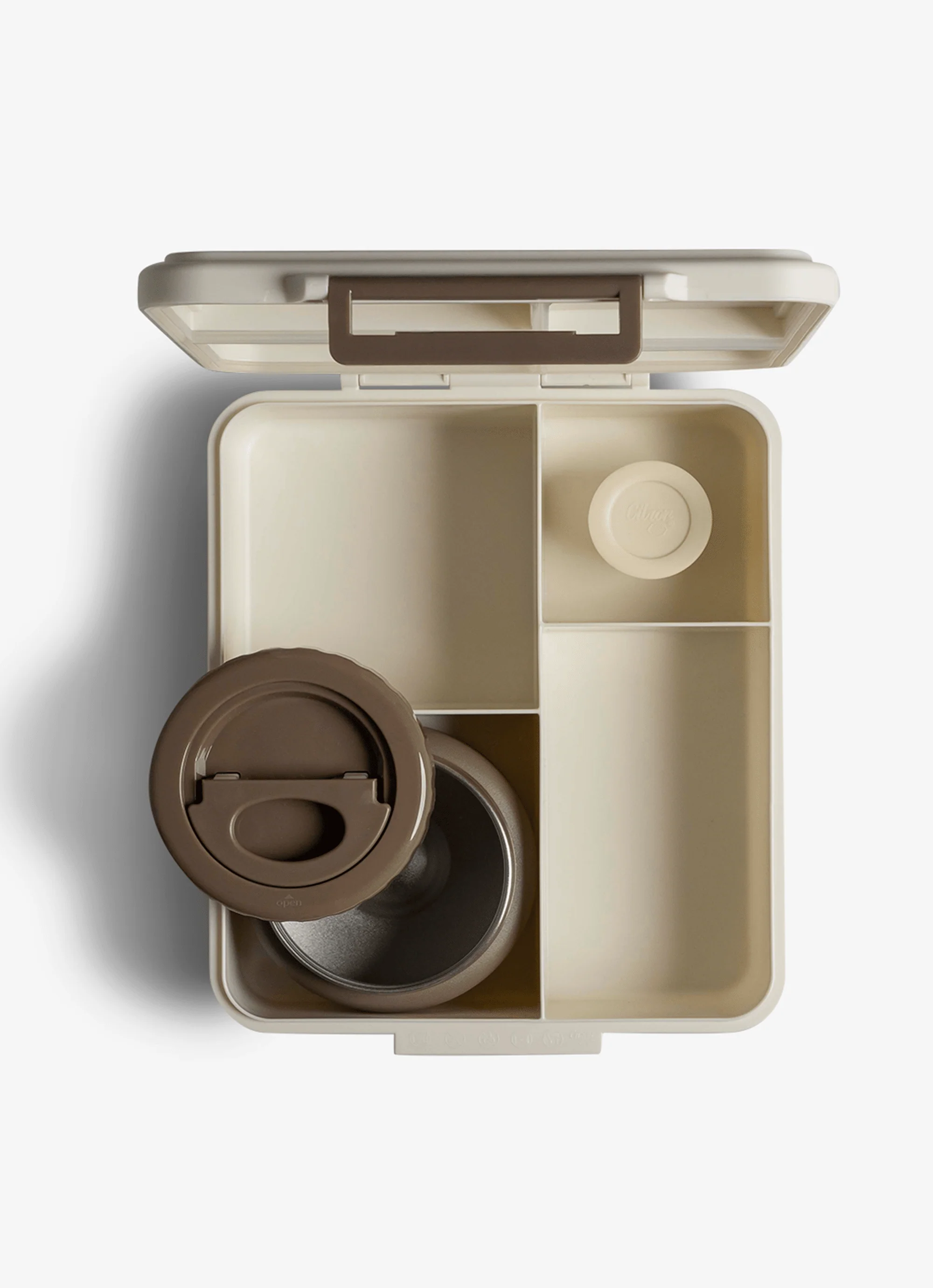 علبة غداء كبيرة - 4 أقسام + وعاء طعام - Image 31