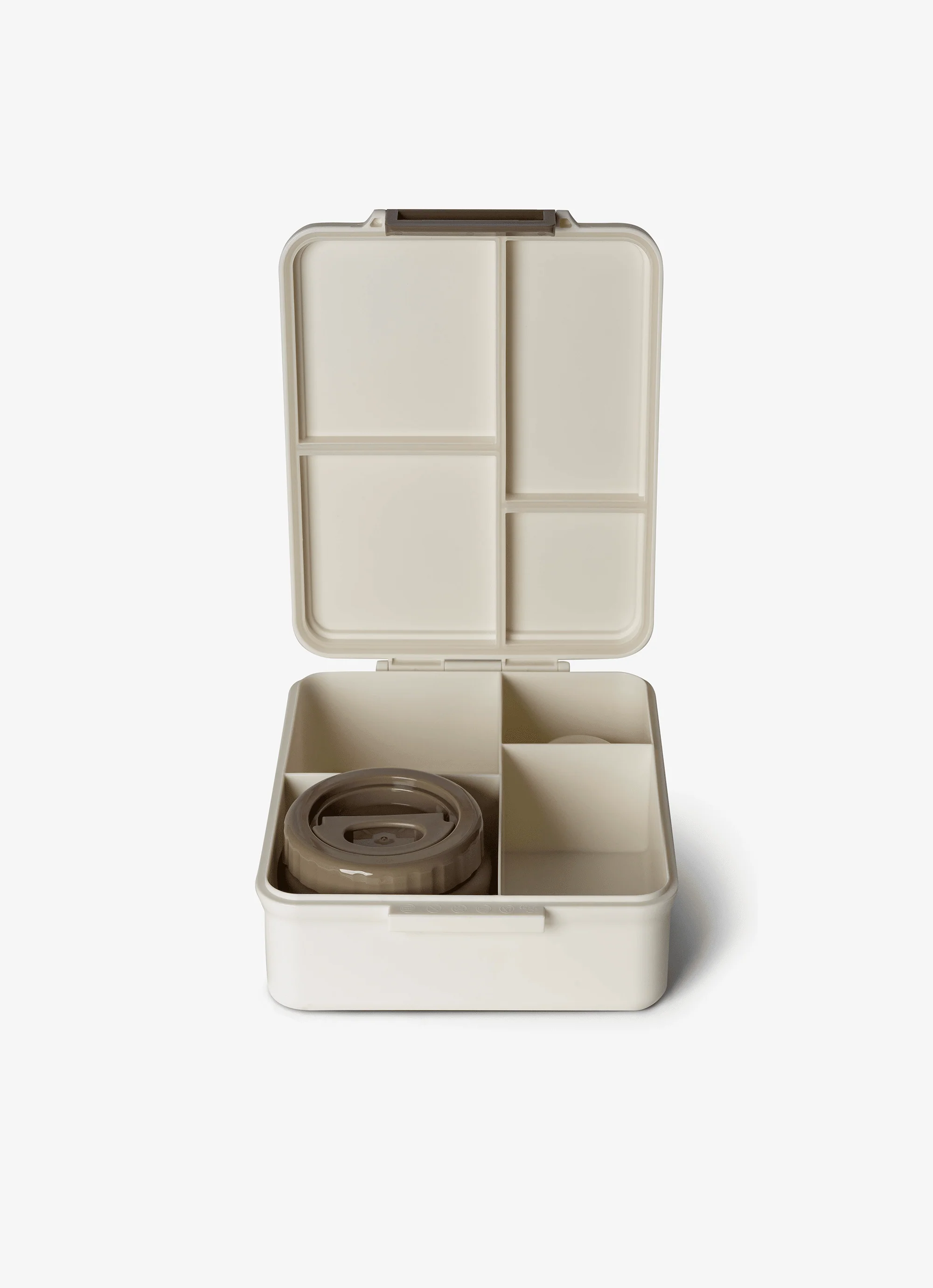 علبة غداء كبيرة - 4 أقسام + وعاء طعام - Image 33