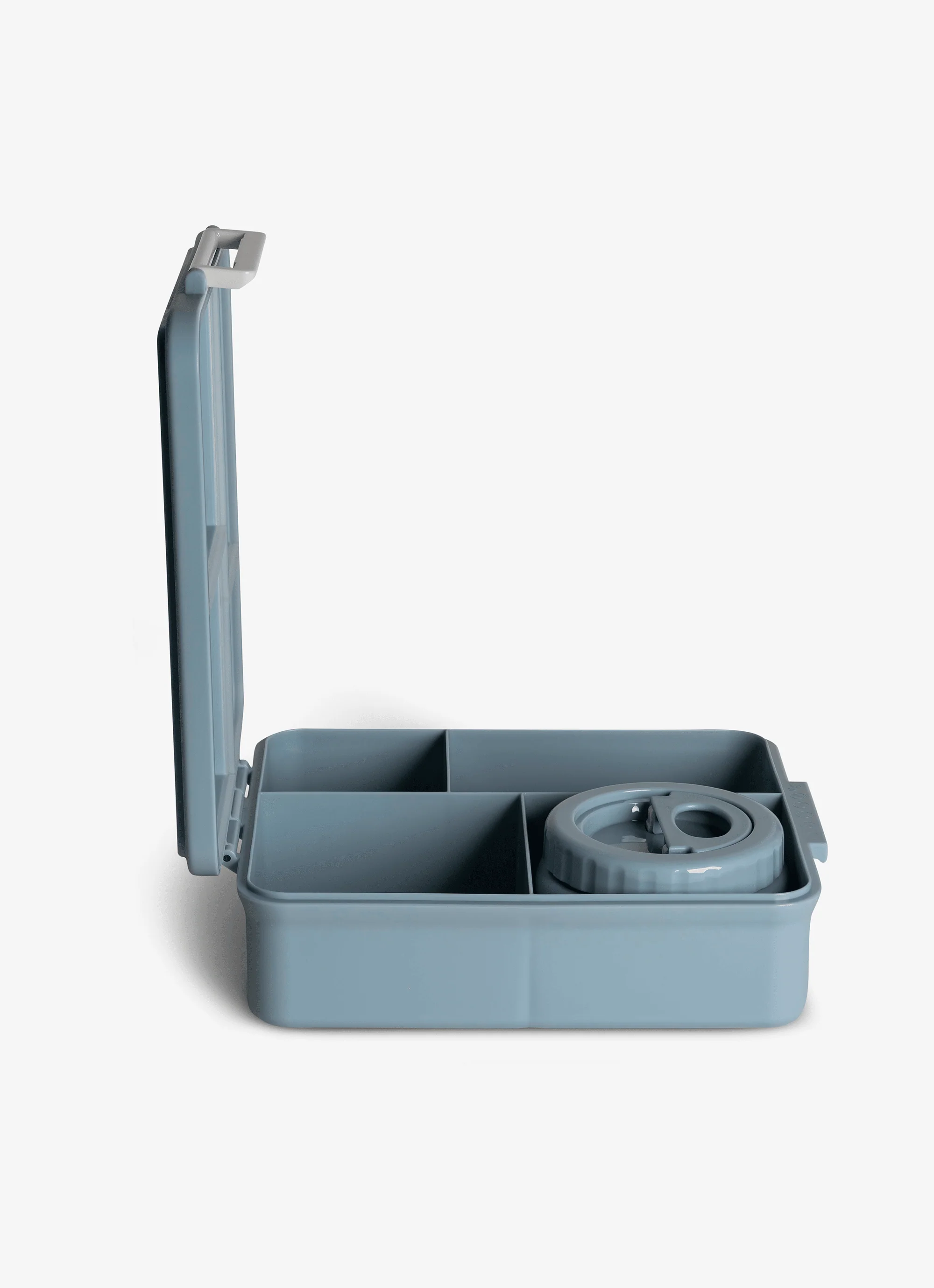 علبة غداء كبيرة - 4 أقسام + وعاء طعام - Image 46