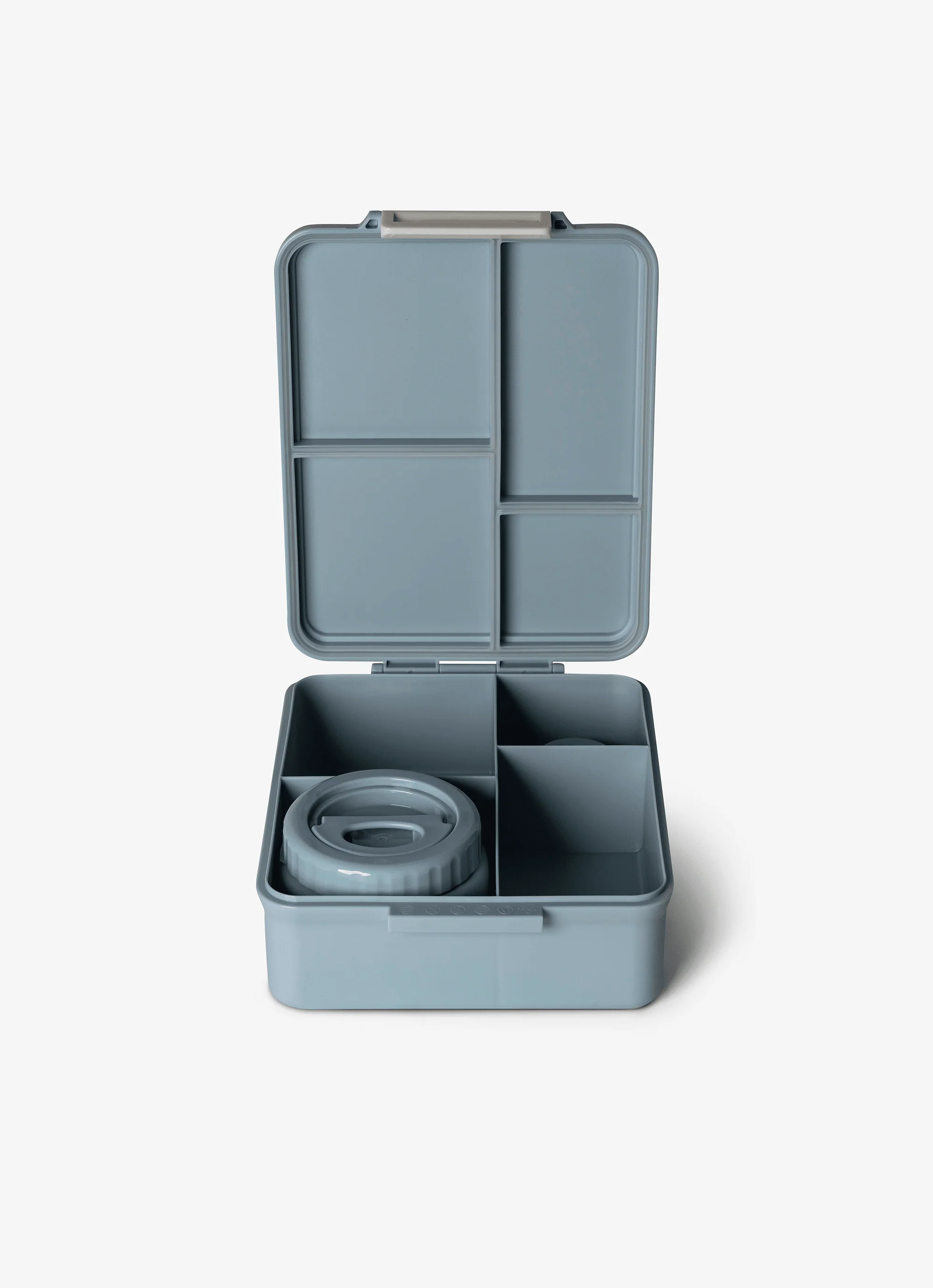 علبة غداء كبيرة - 4 أقسام + وعاء طعام - Image 47