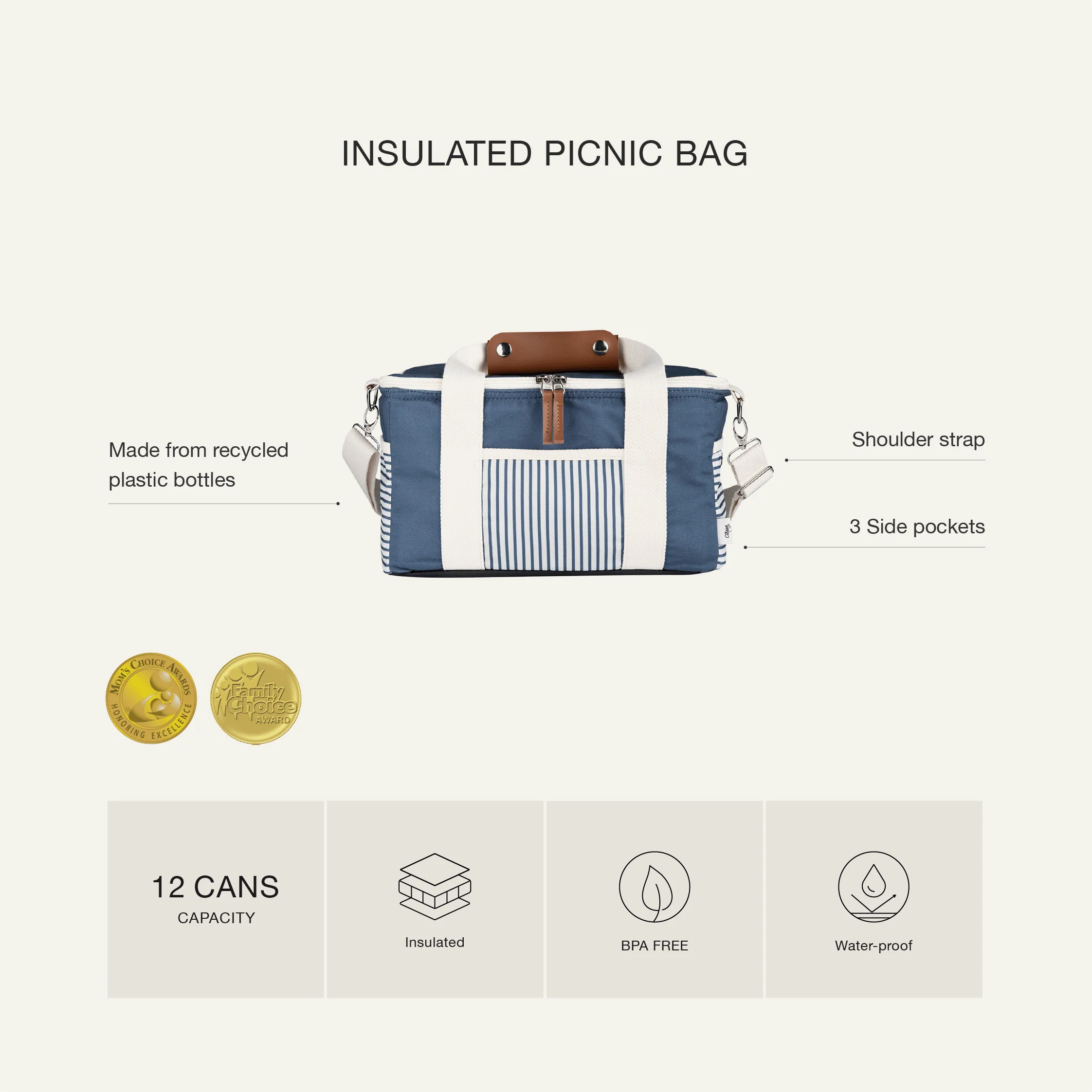 حقيبة نزهة معزولة - Image 9