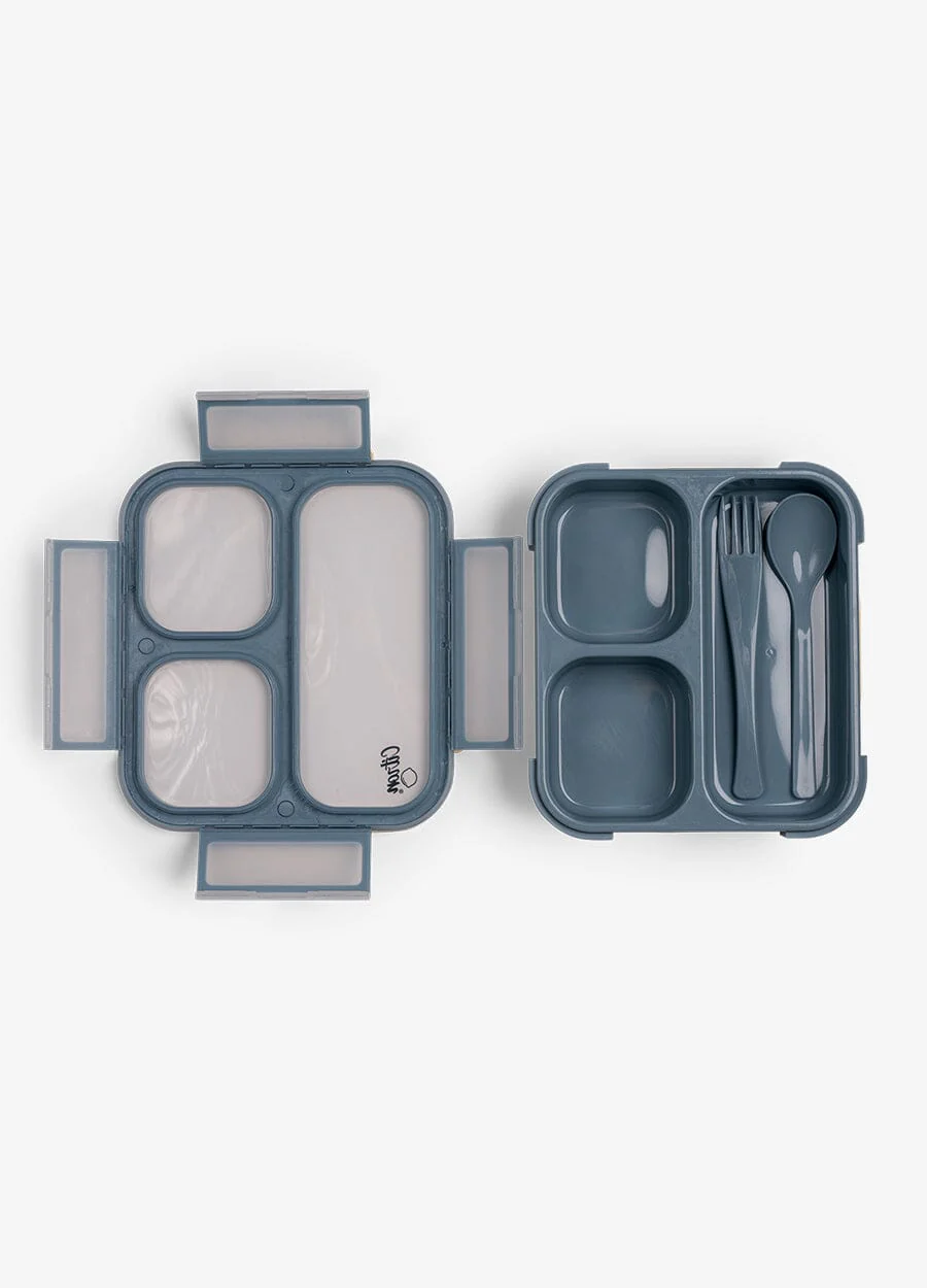 صندوق غداء مع شوكة و ملعقة - Image 20