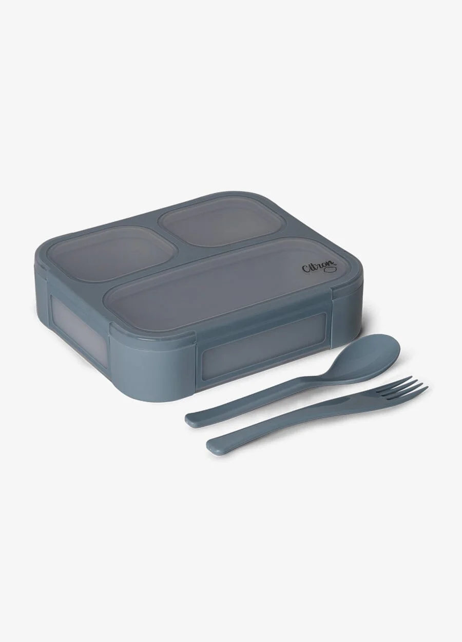 صندوق غداء مع شوكة و ملعقة - Image 21