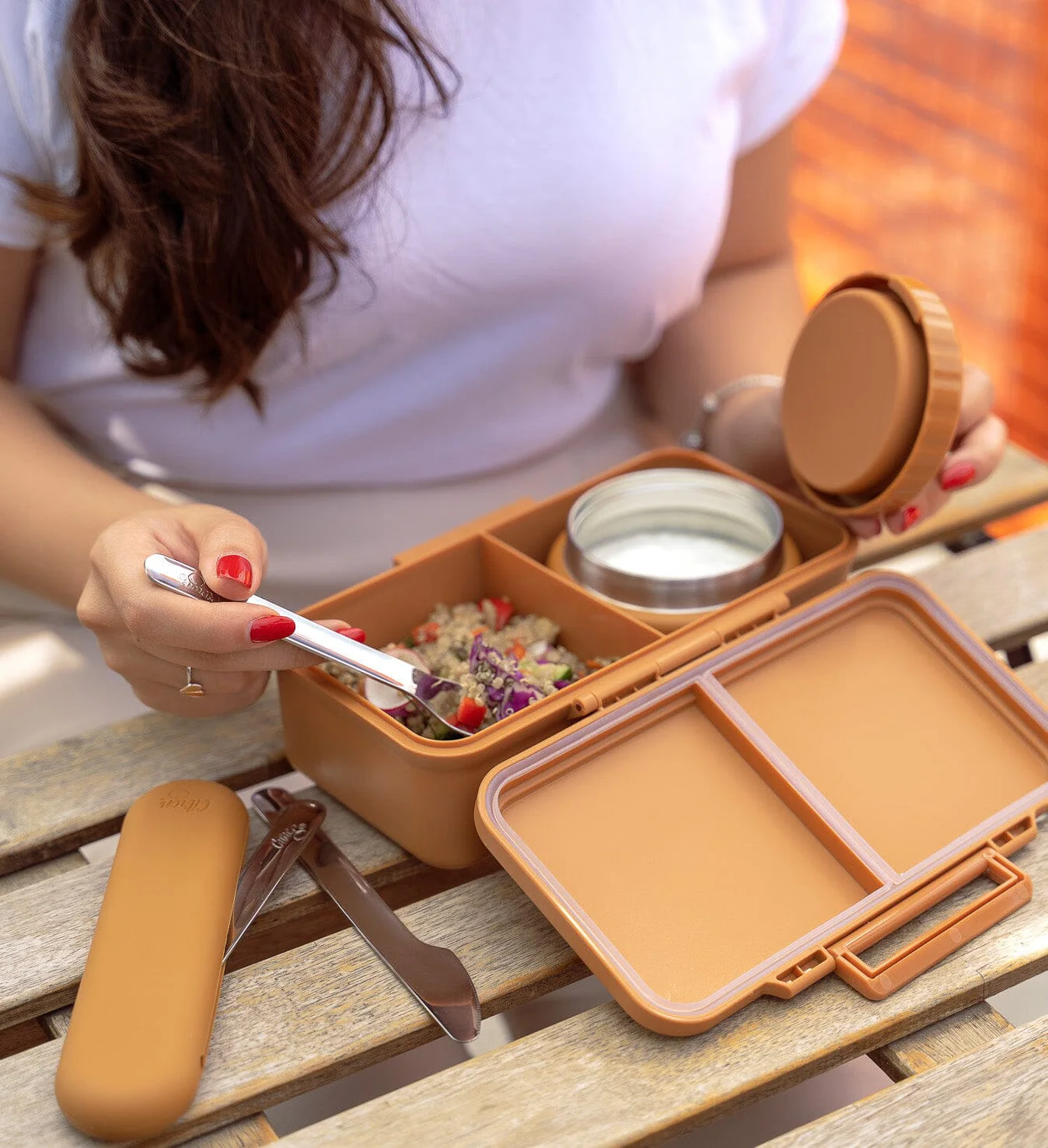 .علبة غداء مستطيلة - راقصة بالية - Image 23