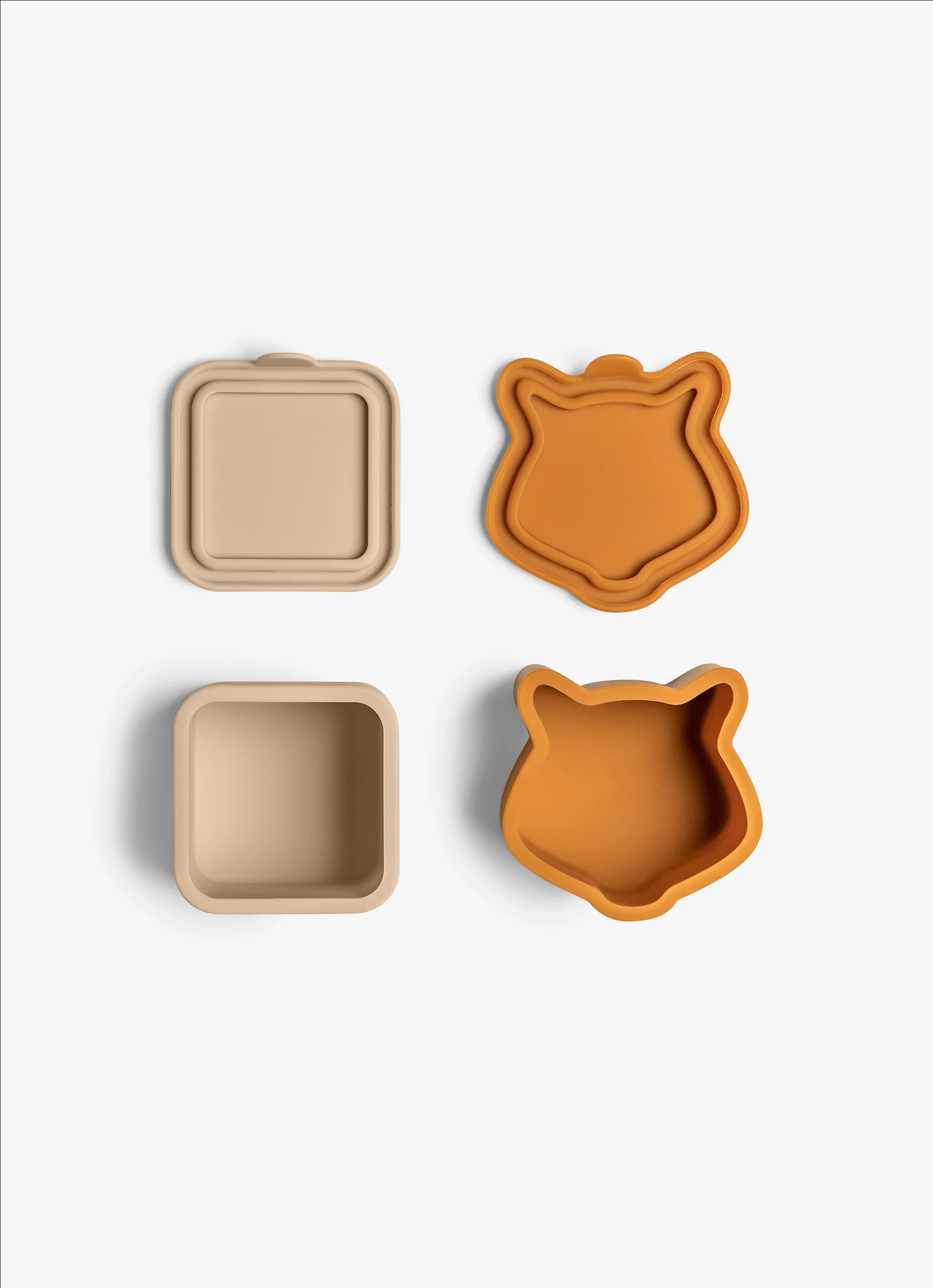 منظمات صندوق الغداء المصنوعة من السيليكون (طقم من 4) - Image 3