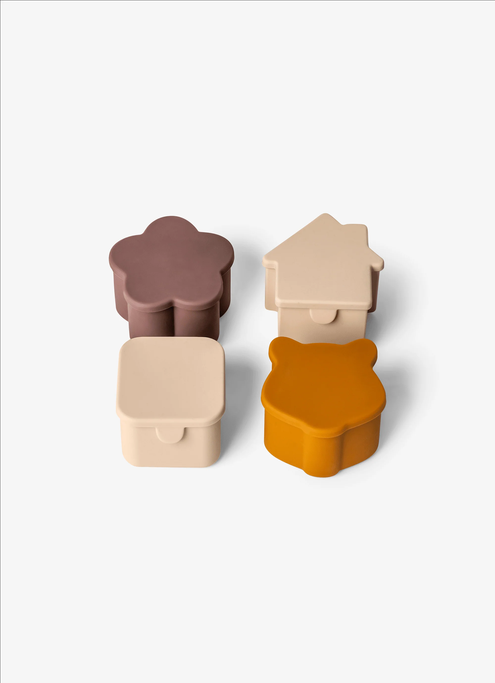 منظمات صندوق الغداء المصنوعة من السيليكون (طقم من 4) - Image 9