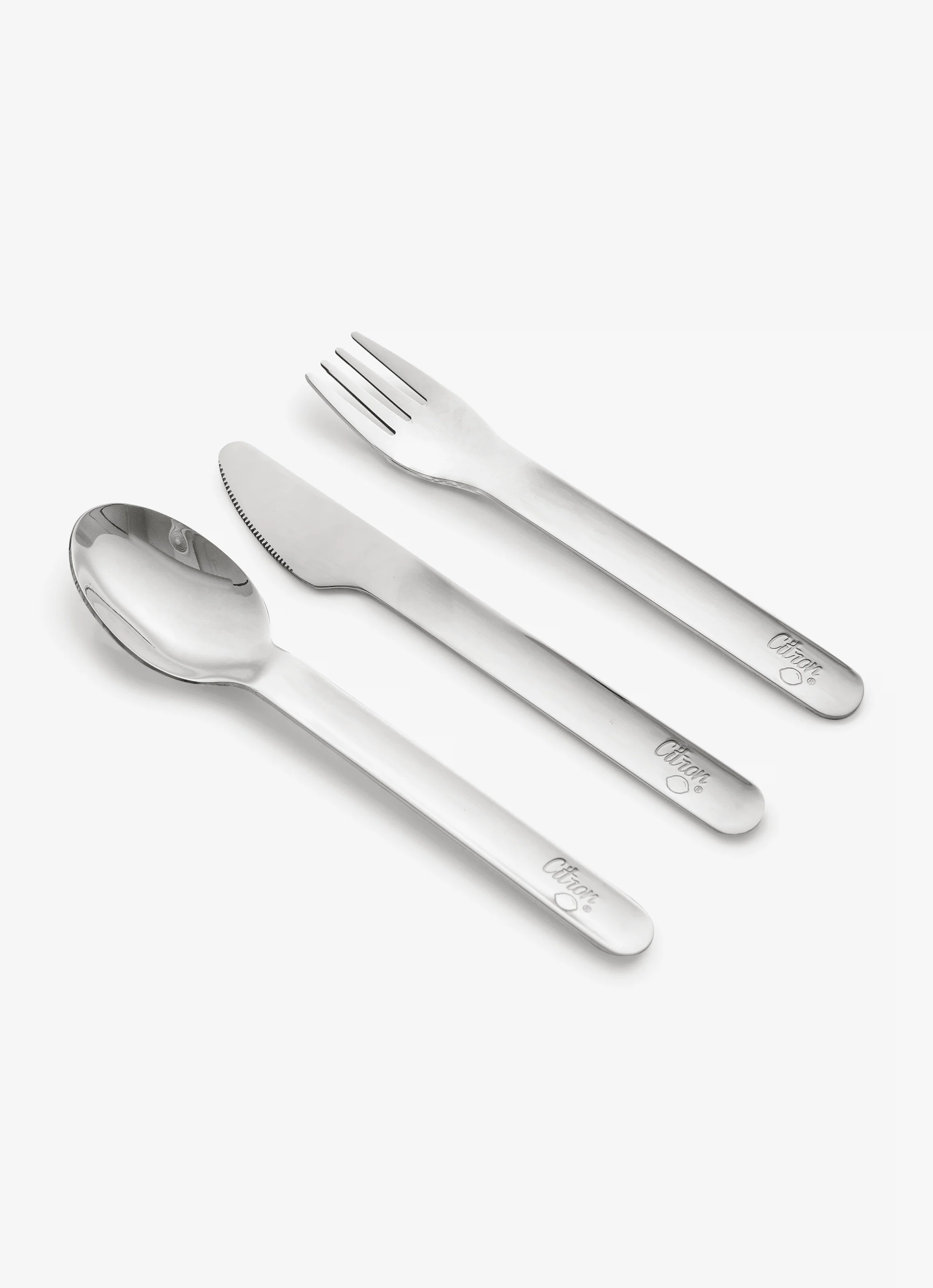 طقم أدوات مائدة من الستانلس ستيل مع حافظة/حقيبة - Image 8