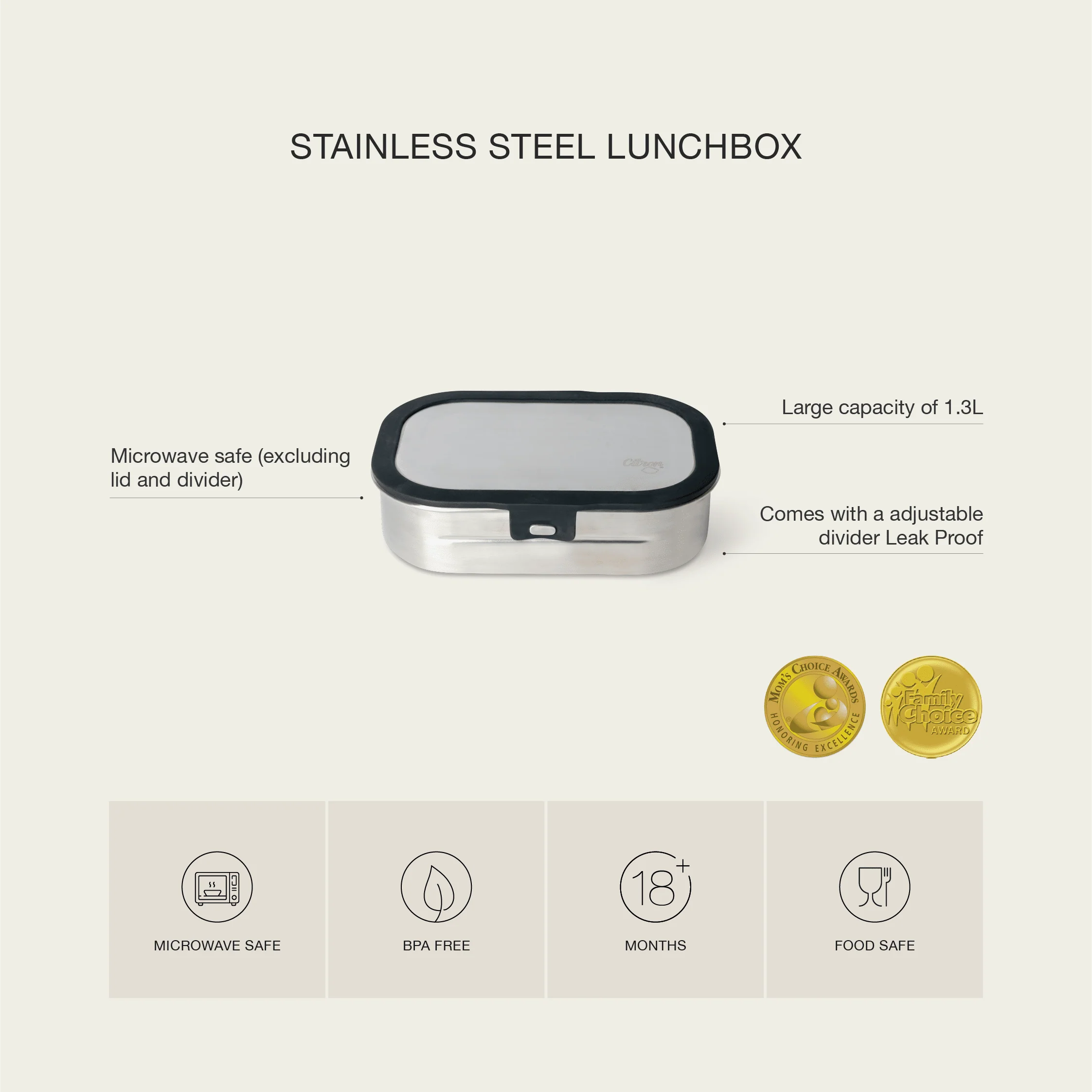 صندوق غداء ستانلس ستيل - Image 7