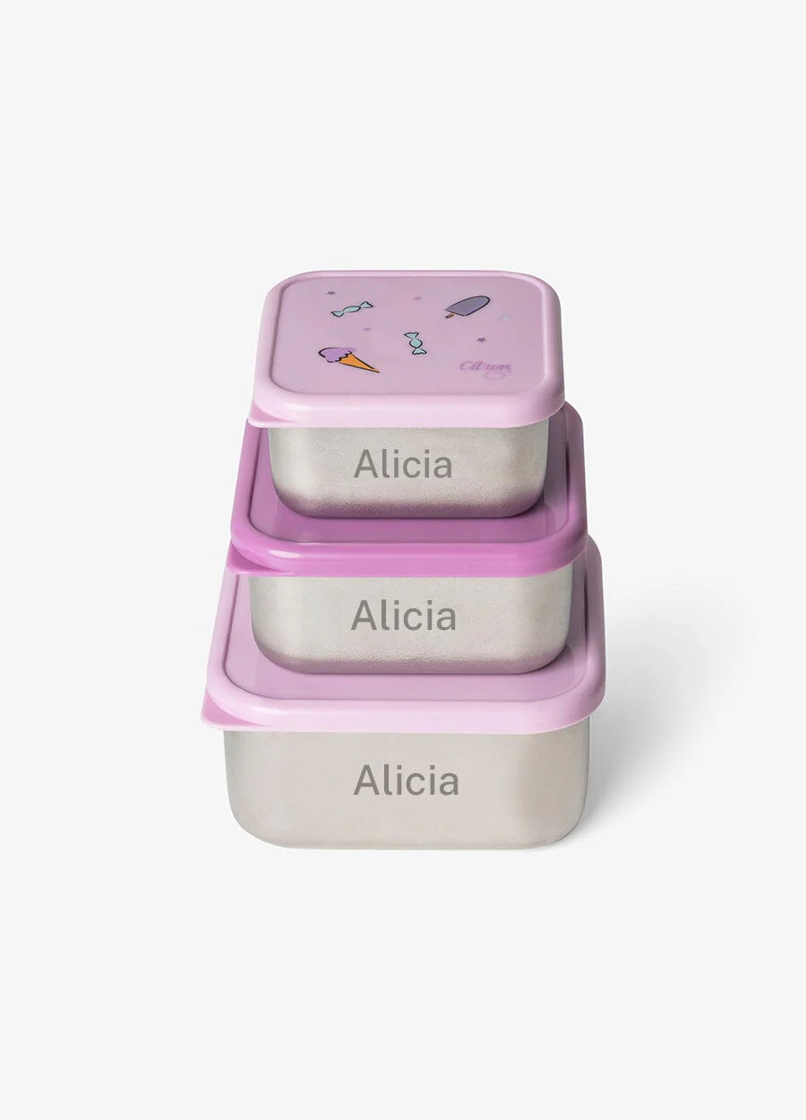 صندوق غداء ستانلس ستيل قابل للتكديس - Image 10