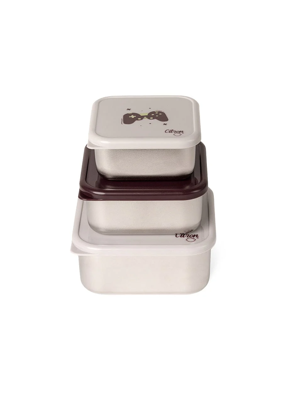 صندوق غداء ستانلس ستيل قابل للتكديس - Image 11