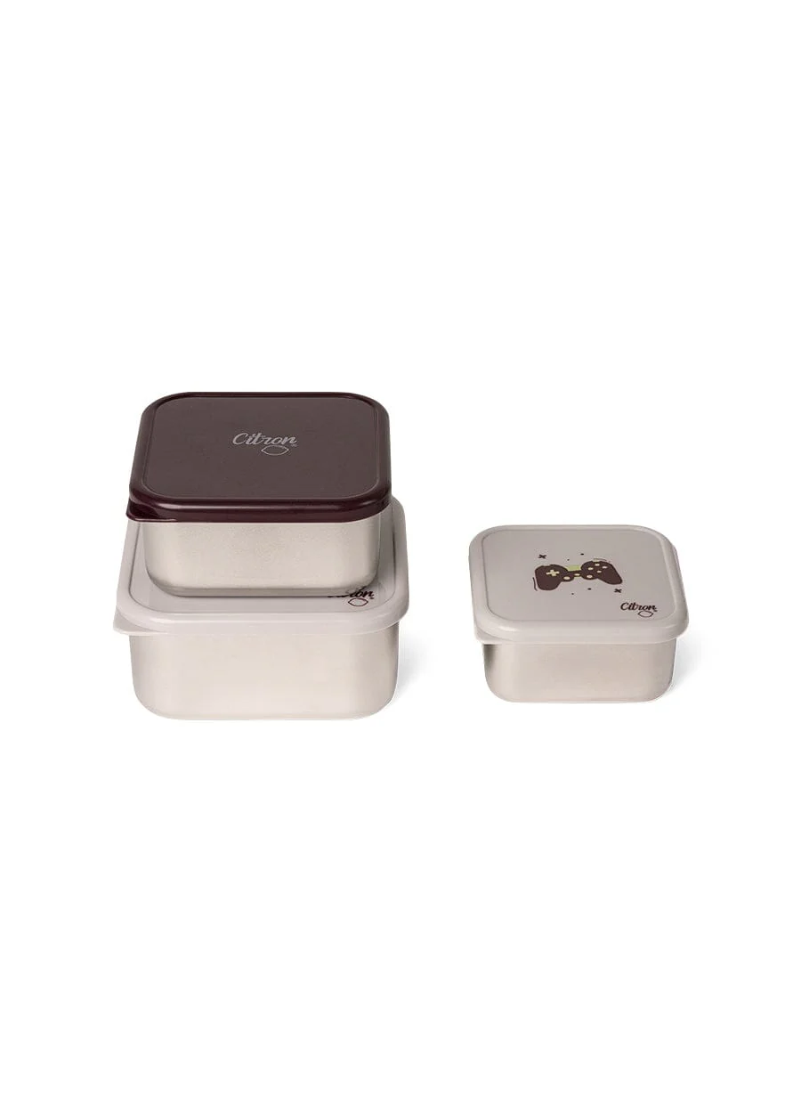 صندوق غداء ستانلس ستيل قابل للتكديس - Image 22