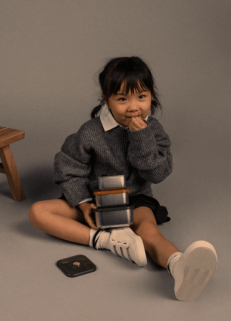 صندوق غداء ستانلس ستيل قابل للتكديس - Image 9